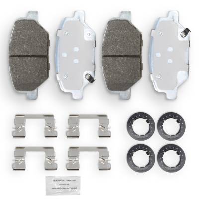 NRS Brakes - NRS Brakes NS1886 FRONT Disc Brake Pad Set for Buick/Cadillac/Chevy/GMC