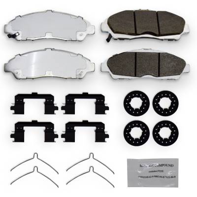 NRS Brakes - NRS Brakes NS1896 FRONT Disc Brake Pad Set for Buick/Cadillac/Chevy & GMC