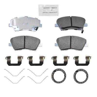 NRS Brakes - NRS Brakes NS1912 FRONT Disc Brake Pad Set for Hyundai/Kia 1.4 1.6/2.0