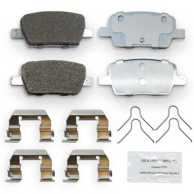 NRS Brakes - NRS Brakes NS1914 REAR Disc Brake Pad Set for Buick/Cadillac/Chevy/GMC