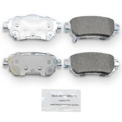 NRS Brakes - NRS Brakes NS1965 REAR Disc Brake Pad Set for Nissan 2.0/2.5