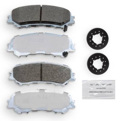 NRS Brakes - NRS Brakes NS2032 REAR Disc Brake Pad Set for Nissan 5.6