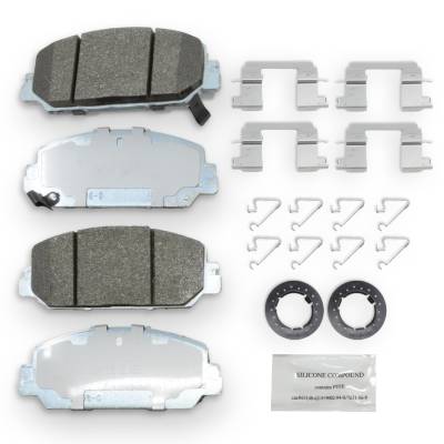 NRS Brakes - NRS Brakes NS2036 FRONT Disc Brake Pad Set for Honda 1.5/2.0 2.4