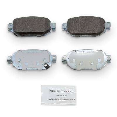 NRS Brakes - NRS Brakes NS2042 REAR Disc Brake Pad Set for 17-18 Mazda 3 2.0/2.5