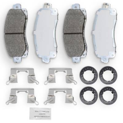 NRS Brakes - NRS Brakes NS2045 FRONT Disc Brake Pad Set for Subaru