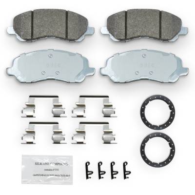 NRS Brakes - NRS Brakes NS2057 FRONT Disc Brake Pad Set for Jeep 2.0 2.4