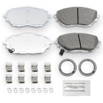 NRS Brakes - NRS Brakes NS2065 FRONT Disc Brake Pad Set for 18-22 Toyota C-HR 2.0