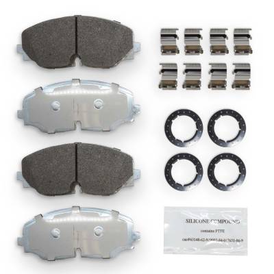 NRS Brakes - NRS Brakes NS2074 FRONT Disc Brake Pad Set for Volkswagen 2.0/3.6