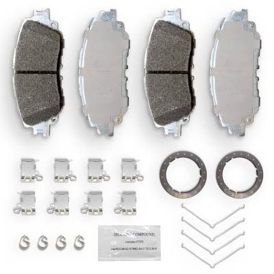 NRS Brakes - NRS Brakes NS2076 FRONT Disc Brake Pad Set for Lexus & Toyota 2.0/2.5/3.5