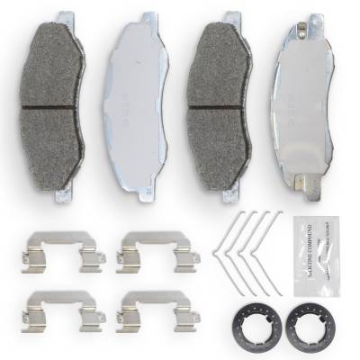 NRS Brakes - NRS Brakes NS2089 FRONT Disc Brake Pad Set for 18-25 Honda Odyssey 3.5