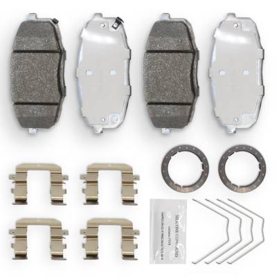 NRS Brakes - NRS Brakes NS2094 FRONT Disc Brake Pad Set for Hyundai/Kia 1.6/2.0 FWD