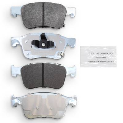 NRS Brakes - NRS Brakes NS2115 FRONT Disc Brake Pad Set for Acura/Honda 1.5/2.0
