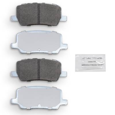 NRS Brakes - NRS Brakes NS2164 REAR Disc Brake Pad Set for Tesla