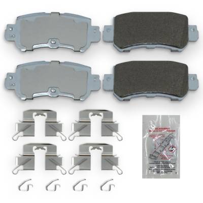 NRS Brakes - NRS Brakes NS1624 REAR Disc Brake Pad Set for Mazda