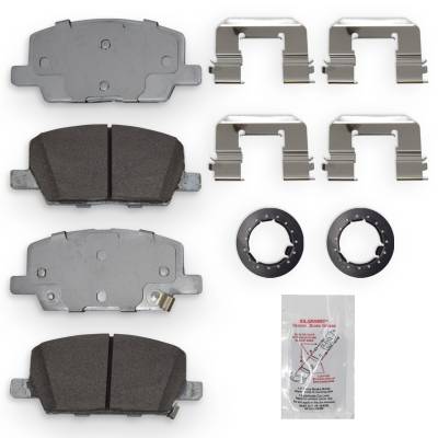 NRS Brakes - NRS Brakes NS2019 FRONT Disc Brake Pad Set for Buick/Chevy 1.4