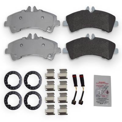 NRS Brakes - NRS Brakes NS1318 REAR Disc Brake Pad Set for Dodge Freightliner Mercedes-Benz