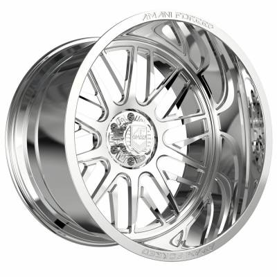 Amani - Amani Wheel DIRECTO 22x12 BLANK -44mm Polished AF-DIR22126LB-44FP-FC-L
