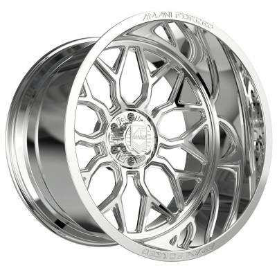 Amani - Amani Wheel MIRA 22x12 BLANK -44mm Polished AF-MIR22126LB-44FP-FC