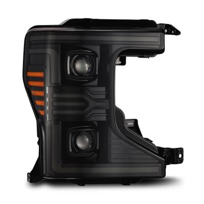 AlphaRex - AlphaRex 880343 Black Projector Headlights for 20-22 Ford Super Duty