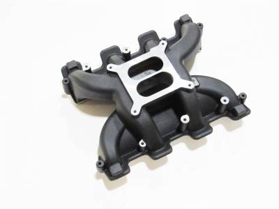 Professional Products - Professional Products 52058 LS1/LS6 Crosswind Carb Intake Manifold Black
