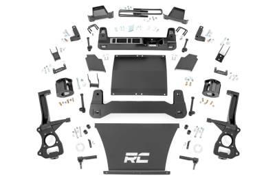 Rough Country Suspension Systems - Rough Country 4" Suspension Lift Kit 22-25 GMC Sierra 1500 AT4X 110700
