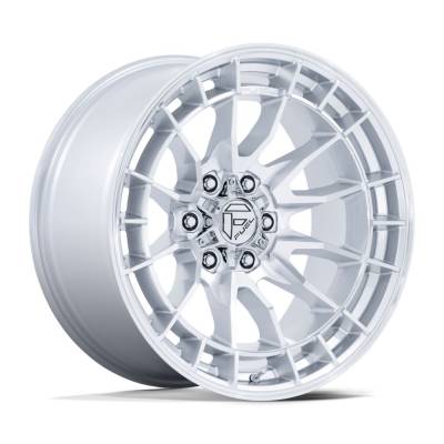 Fuel 1PC - Fuel Off RoadFC888 REVOLT 17x9 6x5.5 1mm Hyper Silver/Machined FC888SD17906801