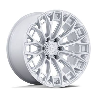 Fuel 1PC - Fuel Off RoadFC882 TRAX 17x9 6x5.5 20mm Silver w/Machined Face FC882SD17906820