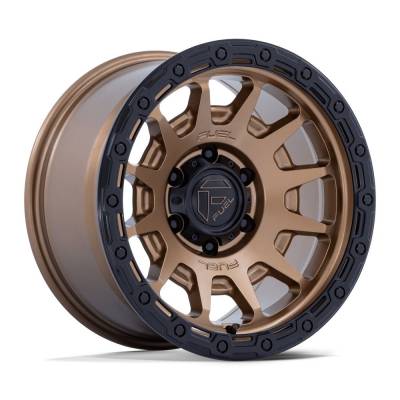 Fuel 1PC - Fuel Off RoadFC884 FORTRESS 17x9 6x5.5 -12mm Matte Bronze/Black FC884ZB17906812N