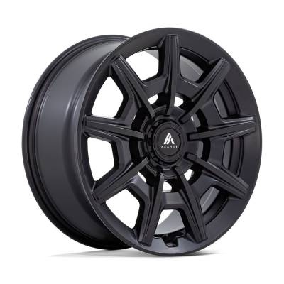 Asanti - Asanti Black AB041 ESQUIRE 20x10.5 BLANK 18mm Satin Black/Black AB041MB20050018