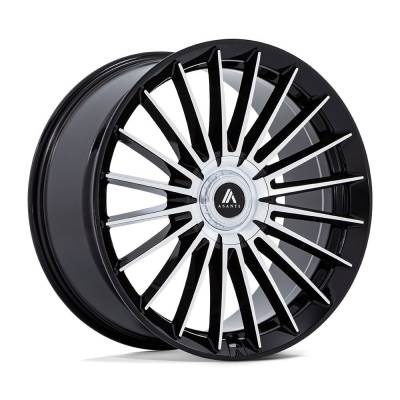 Asanti - Asanti Black AB048 VICEROY 26x10 6x135 6x5.5 30mm Black/Machined AB048BD26106630