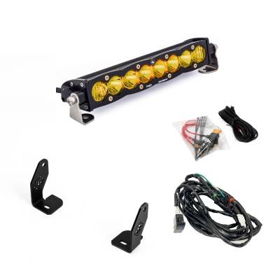Baja Designs - Baja Designs 44-8300 S8 10" Light Bar Hood Mount Kit