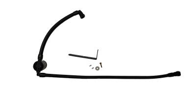 J&L Oil Separator Co - J&L Oil Separator Co 3122P-B Black Oil Separator 3.0 Passenger Side
