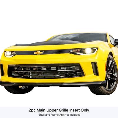 APS - APS Stainless Billet Grille Black 16-18 Chevrolet Camaro 1SS GR03FFC65J