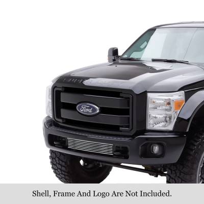 APS - APS Stainless Billet Bumper Grille Polish 11-16 Ford Super Duty GR06FFH29S