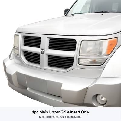 APS - APS Stainless Billet Grille Black for 07-11 Dodge Nitro GR04FFD73J