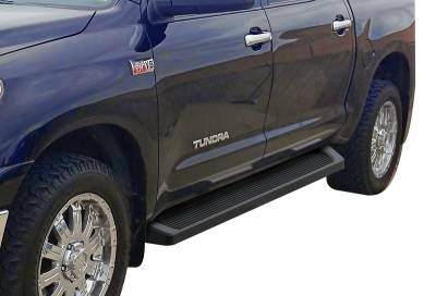 APS - APS IRunning Running Boards Black for 07-21 Tundra CrewMax IB20RJI8B