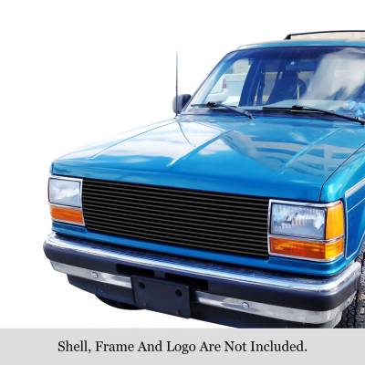 APS - APS Stainless Billet Grille Black 90-94 Explorer/89-92 Ranger GR06HEJ06J