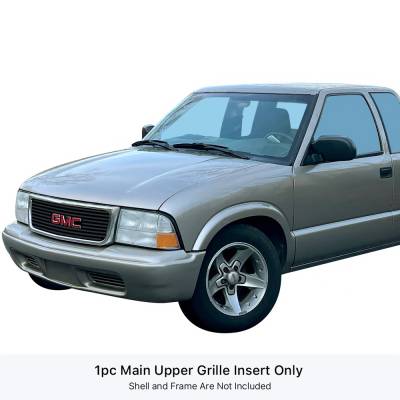 APS - APS Stainless Billet Grille Black 98-04 GMC Sonoma/Jimmy GR07FEG73J