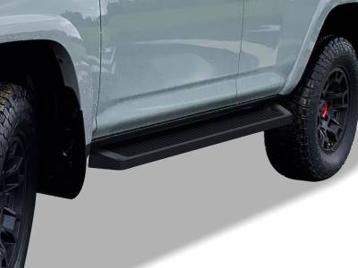 APS - APS IRunning Running Boards Black for 10-24 Toyota 4Runner IB20RIG3B