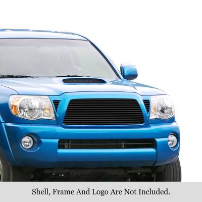 APS - APS Stainless Billet Grille Black for 05-10 Toyota Tacoma GR20HED60J
