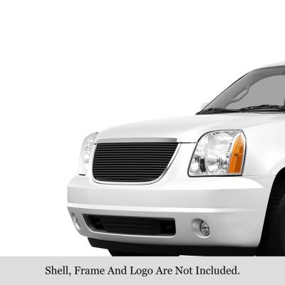 APS - APS Stainless Billet Grille Black 07-14 GMC Yukon/XL GR07FEG79J