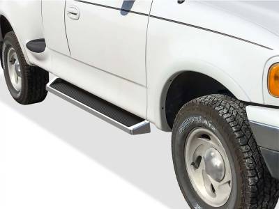 APS - APS IRunning Running Boards Polish 01-03 Ford F150 Crew IB06RJJ9A