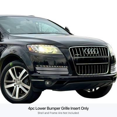 APS - APS Stainless Billet Fog Light Grilles Polish GR02FEE48S