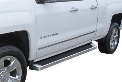 APS - APS IRunning Running Boards Polish 07-18 Silverado/Sierra Double IB03RAI5A