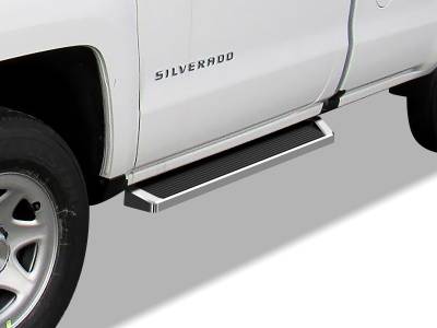 APS - APS IRunning Running Boards Polish 07-18 Silverado/Sierra Reg IB03RAI6A