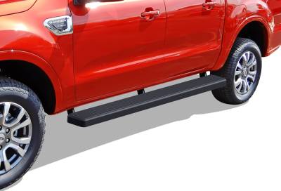 APS - APS IB06FBC9B IStep 6" Running Boards Black for 19-23 Ford Rangler Crew