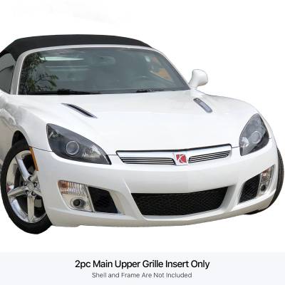 APS - APS Stainless Billet Grille Polish 07-09 Saturn Sky Red Line GR19FGF18S