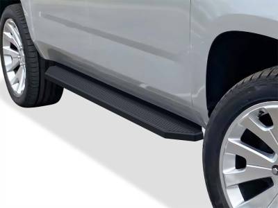 APS - APS IB03RIJ5H H-Series Running Boards Black for 07-20 Tahoe/Yukon