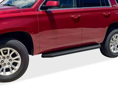 APS - APS IB03RIJ6H H-Series Running Boards Black for 05-20 Suburban/Yukon XL