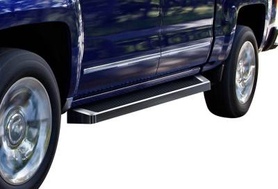APS - APS IRunning Running Boards Polish 07-18 Silverado/Sierra Crew IB03RJG1A